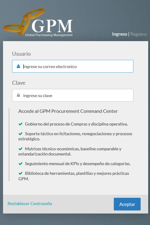 Procurement Command Center