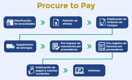 Pasos de Procure to Pay